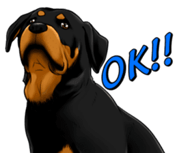 The Rottweilers. sticker #6919640