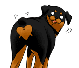 The Rottweilers. sticker #6919642