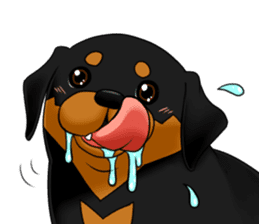 The Rottweilers. sticker #6919645