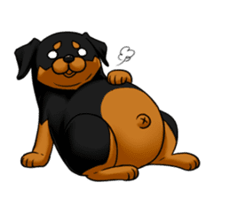 The Rottweilers. sticker #6919647