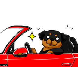 The Rottweilers. sticker #6919648