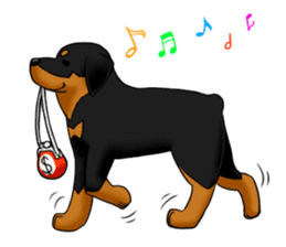 The Rottweilers. sticker #6919649