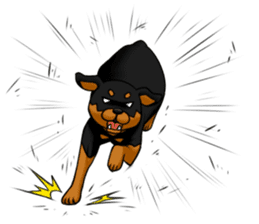 The Rottweilers. sticker #6919650