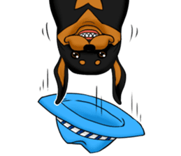 The Rottweilers. sticker #6919652