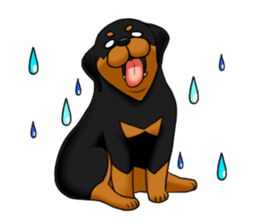 The Rottweilers. sticker #6919654