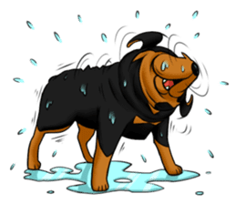 The Rottweilers. sticker #6919655