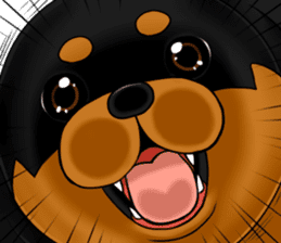 The Rottweilers. sticker #6919656