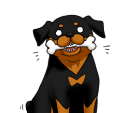 The Rottweilers. sticker #6919659