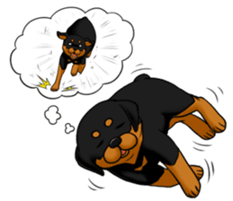 The Rottweilers. sticker #6919665