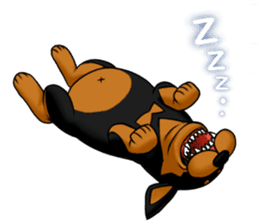 The Rottweilers. sticker #6919666