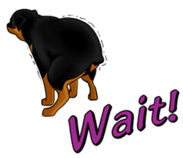 The Rottweilers. sticker #6919671