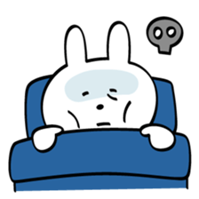 New employee rabbit Usamura sticker #6919826