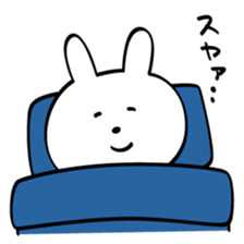 New employee rabbit Usamura sticker #6919827