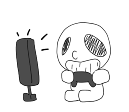 Tarenagashi-chan sticker #6920054