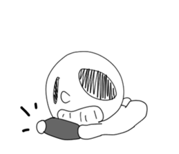 Tarenagashi-chan sticker #6920055