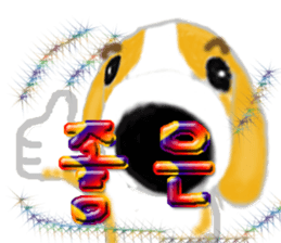 The hanamaruwanko(Hangul) sticker #6920312