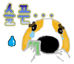 The hanamaruwanko(Hangul) sticker #6920329