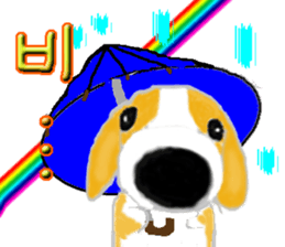 The hanamaruwanko(Hangul) sticker #6920331