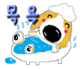 The hanamaruwanko(Hangul) sticker #6920339