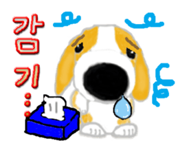 The hanamaruwanko(Hangul) sticker #6920343