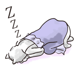 Sticker of Cat Lady 2 sticker #6921071