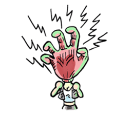 Fist man & The Gang sticker #6921086