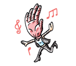 Fist man & The Gang sticker #6921102