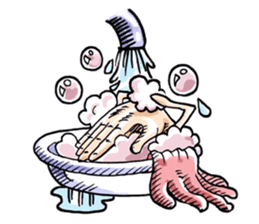 Fist man & The Gang sticker #6921105