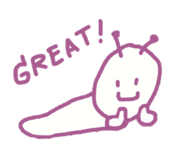 WORM: Trust Me I'm a Worm by iammie sticker #6921195