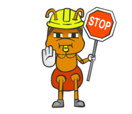 Ant land sticker #6921680