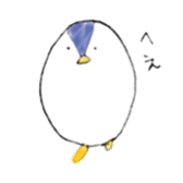 Mr. penguin. sticker #6922494