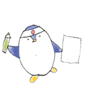 Mr. penguin. sticker #6922510
