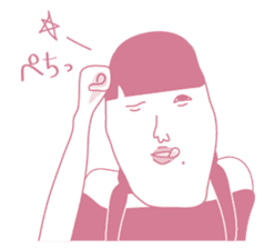 Good woman "sister Momoko" sticker #6922834