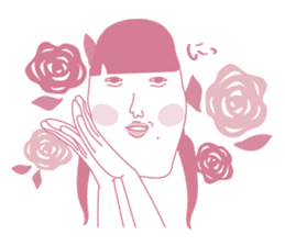 Good woman "sister Momoko" sticker #6922854