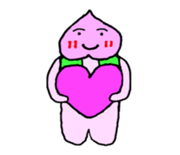 Momotaro Japan old tale sticker #6923562