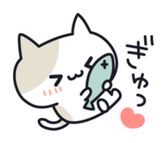 Onomatopoeia cats sticker #6924115