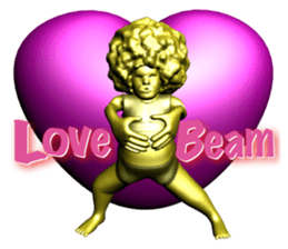 A golden wrestler sticker #6924406