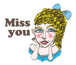 Miss Luquita and her best friends! sticker #6924441