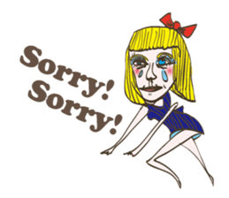 Miss Luquita and her best friends! sticker #6924444