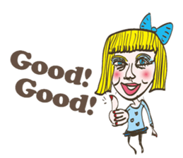 Miss Luquita and her best friends! sticker #6924449