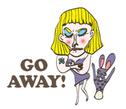 Miss Luquita and her best friends! sticker #6924459