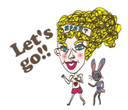Miss Luquita and her best friends! sticker #6924464