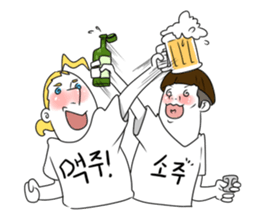 Korean Shirts Friends's Collaboration sticker #6924956