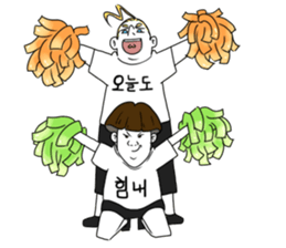 Korean Shirts Friends's Collaboration sticker #6924957