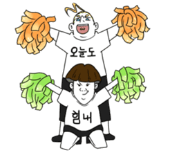 Korean Shirts Friends's Collaboration sticker #6924957