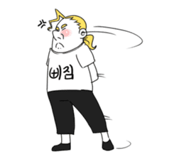 Korean Shirts Friends's Collaboration sticker #6924958