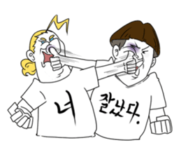 Korean Shirts Friends's Collaboration sticker #6924960