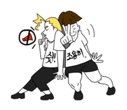 Korean Shirts Friends's Collaboration sticker #6924964
