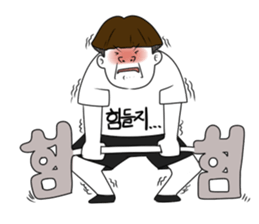 Korean Shirts Friends's Collaboration sticker #6924967