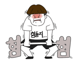 Korean Shirts Friends's Collaboration sticker #6924967